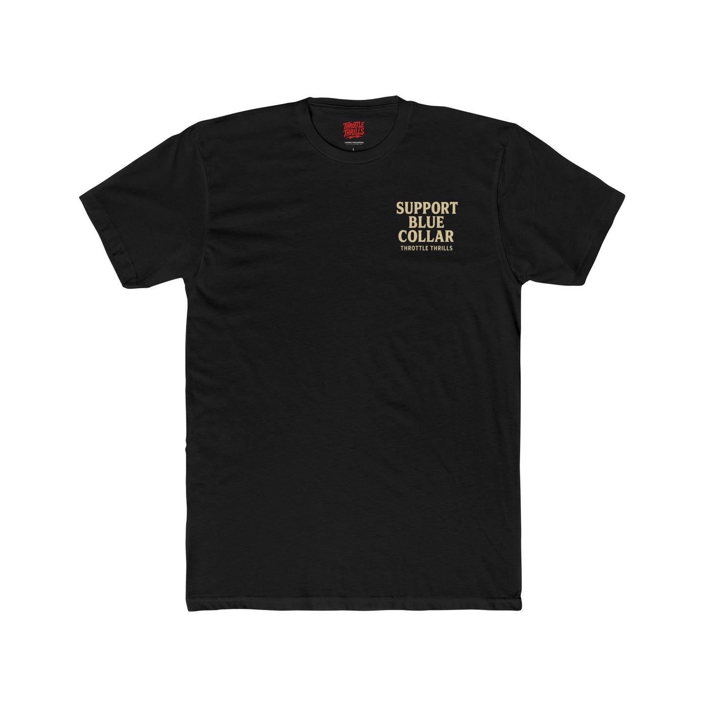 Support Blue Collar Graphic T-Shirt