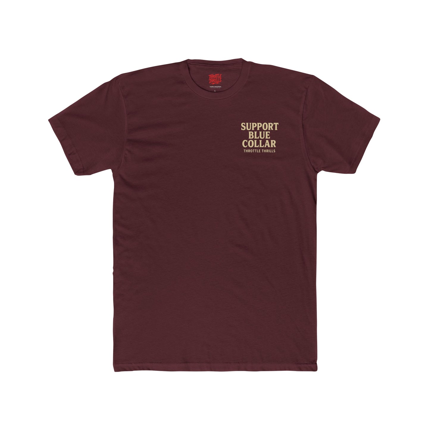 Support Blue Collar Graphic T-Shirt