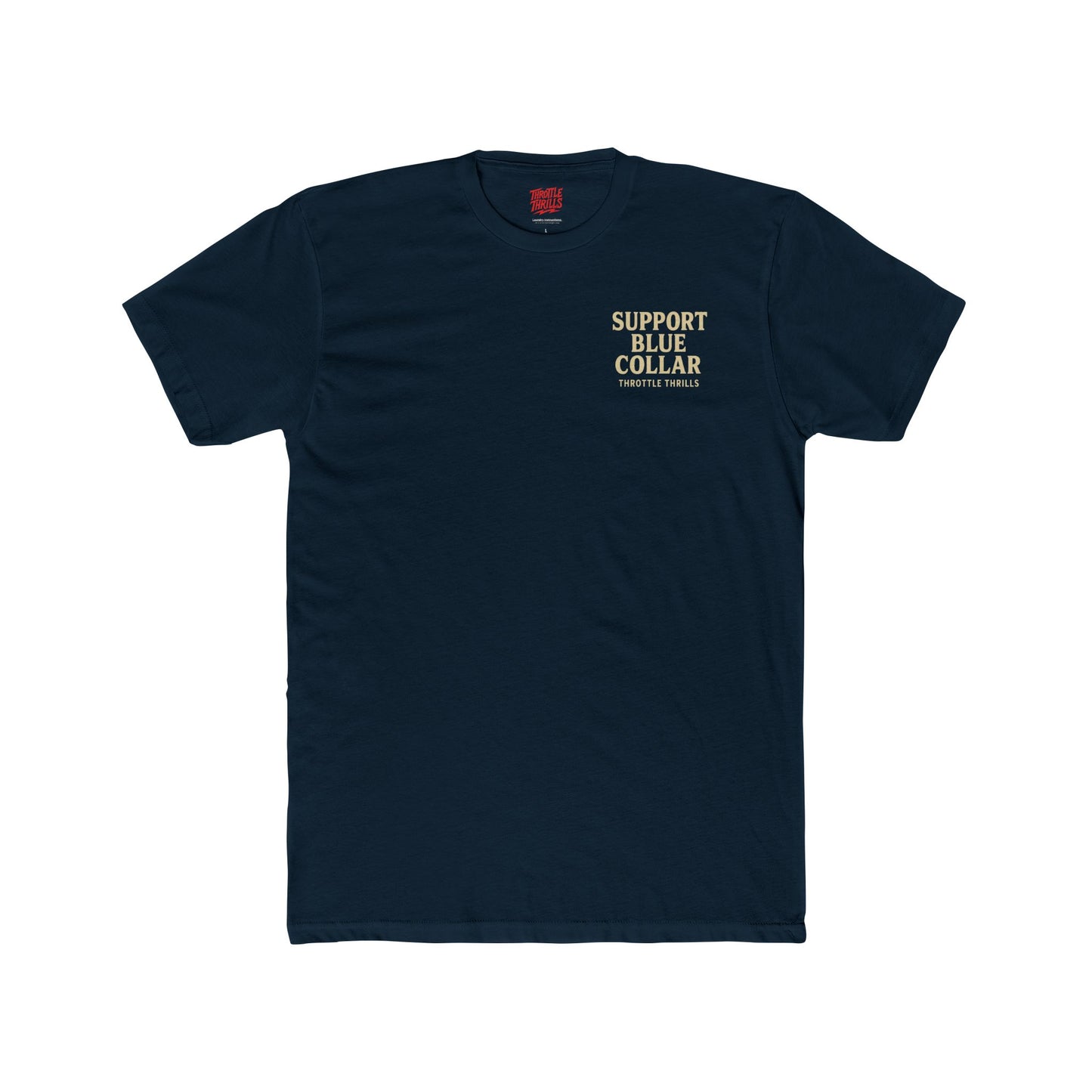 Support Blue Collar Graphic T-Shirt