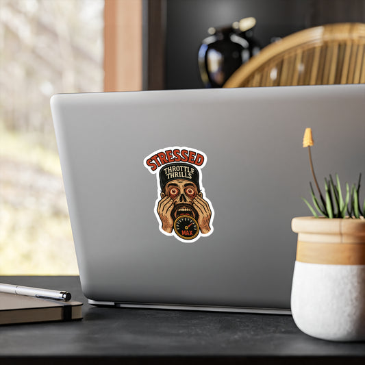 Stressed 2 Da Max Sticker