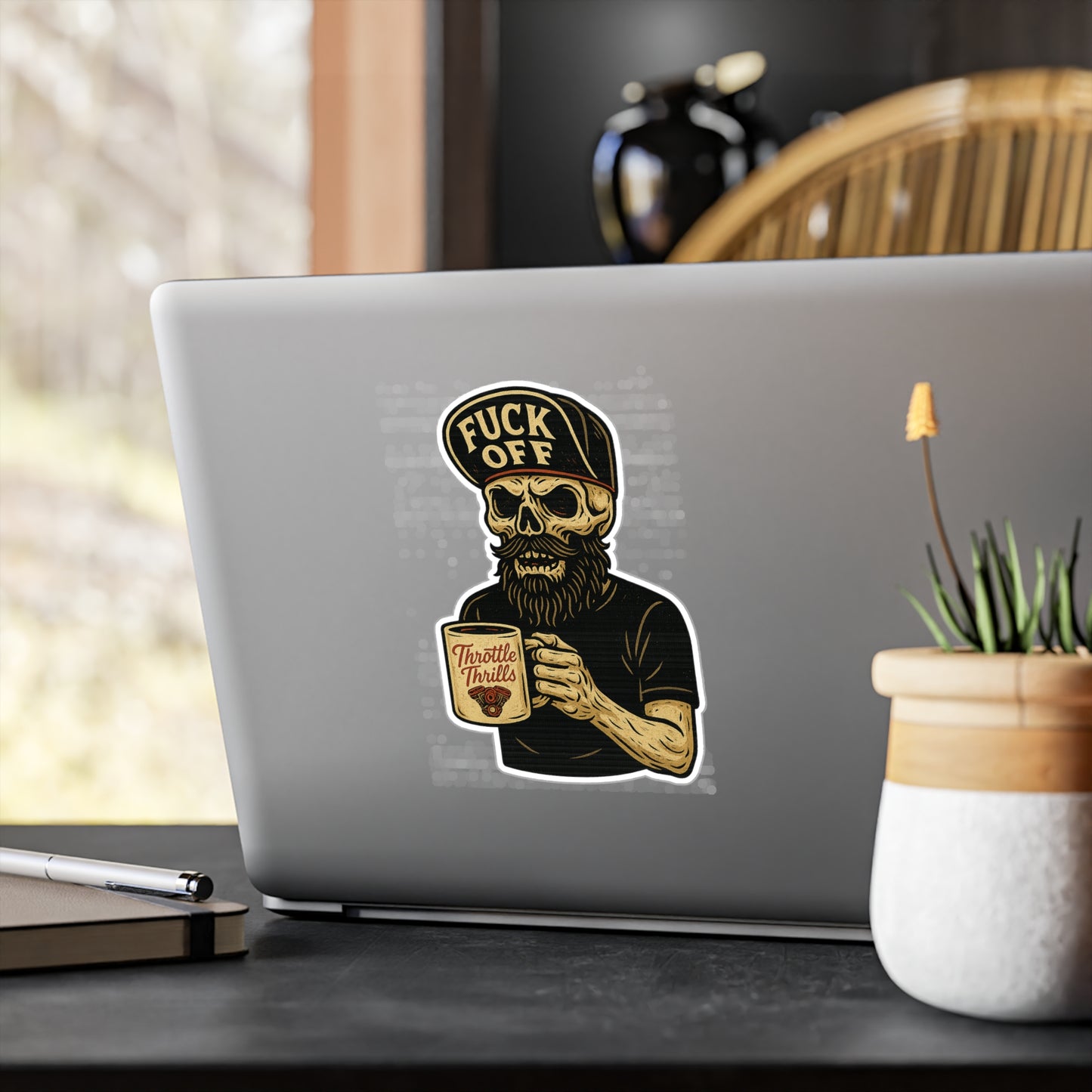 Fuck Off ’Til I Finish My Coffee Sticker
