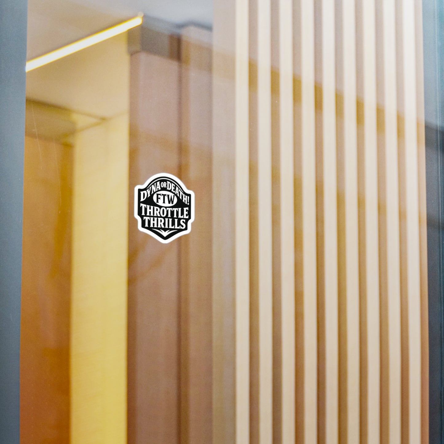 Dyna or Death Badge Sticker