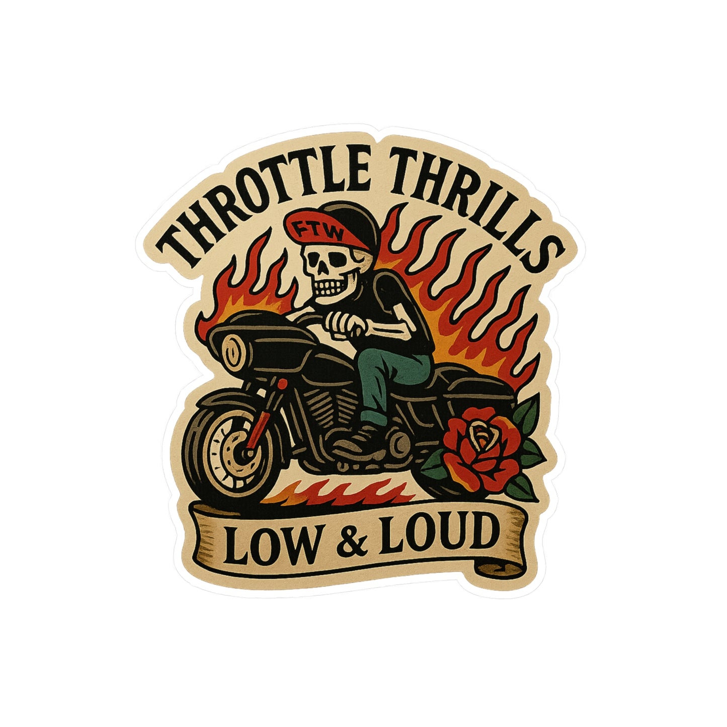 Low & Loud Sticker
