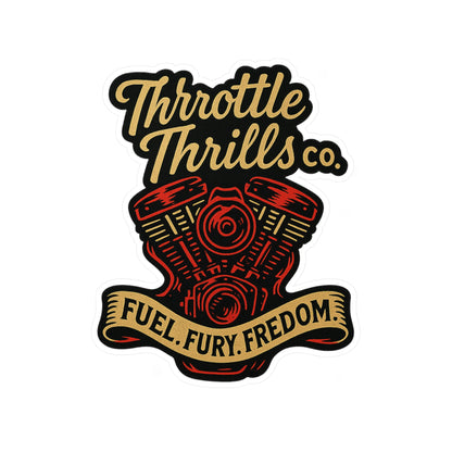Fuel Fury Freedom Sticker