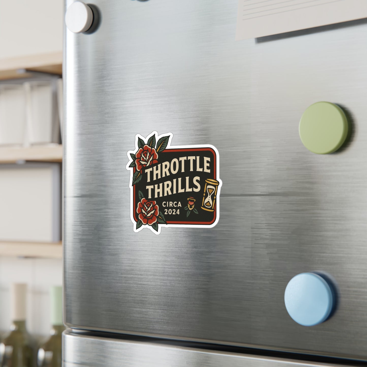 Hourglass Sticker