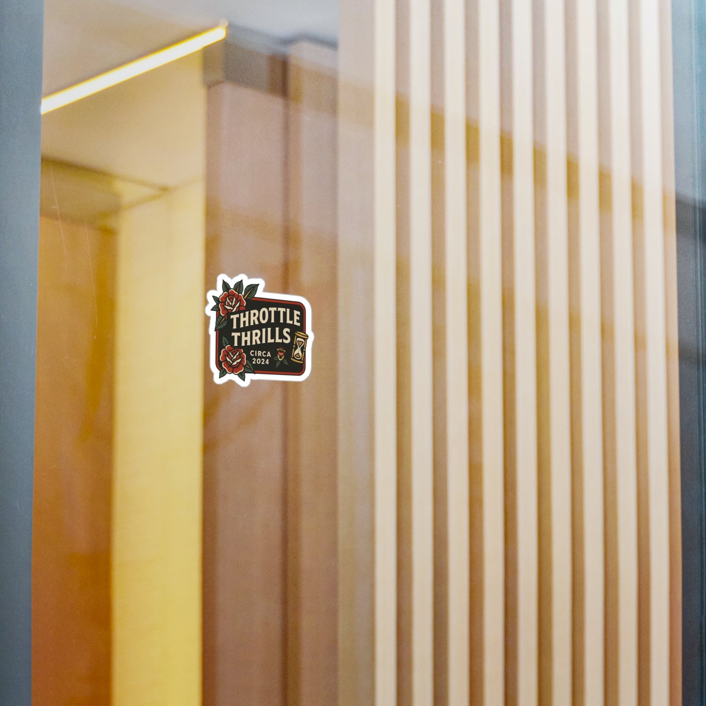 Hourglass Sticker