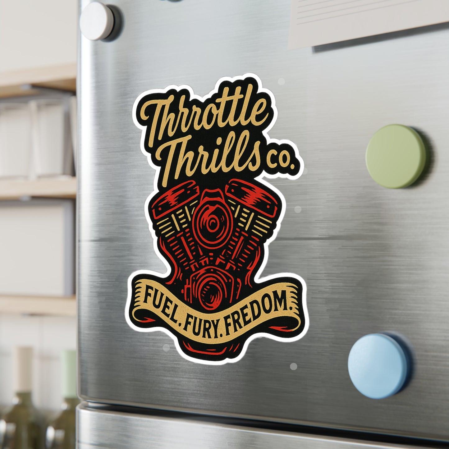 Fuel Fury Freedom Sticker