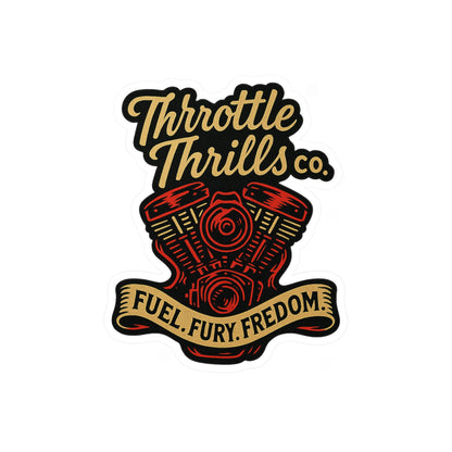 Fuel Fury Freedom Sticker