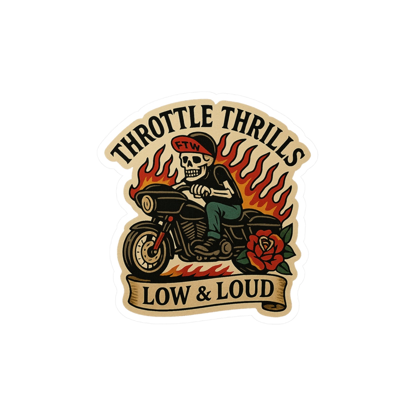 Low & Loud Sticker