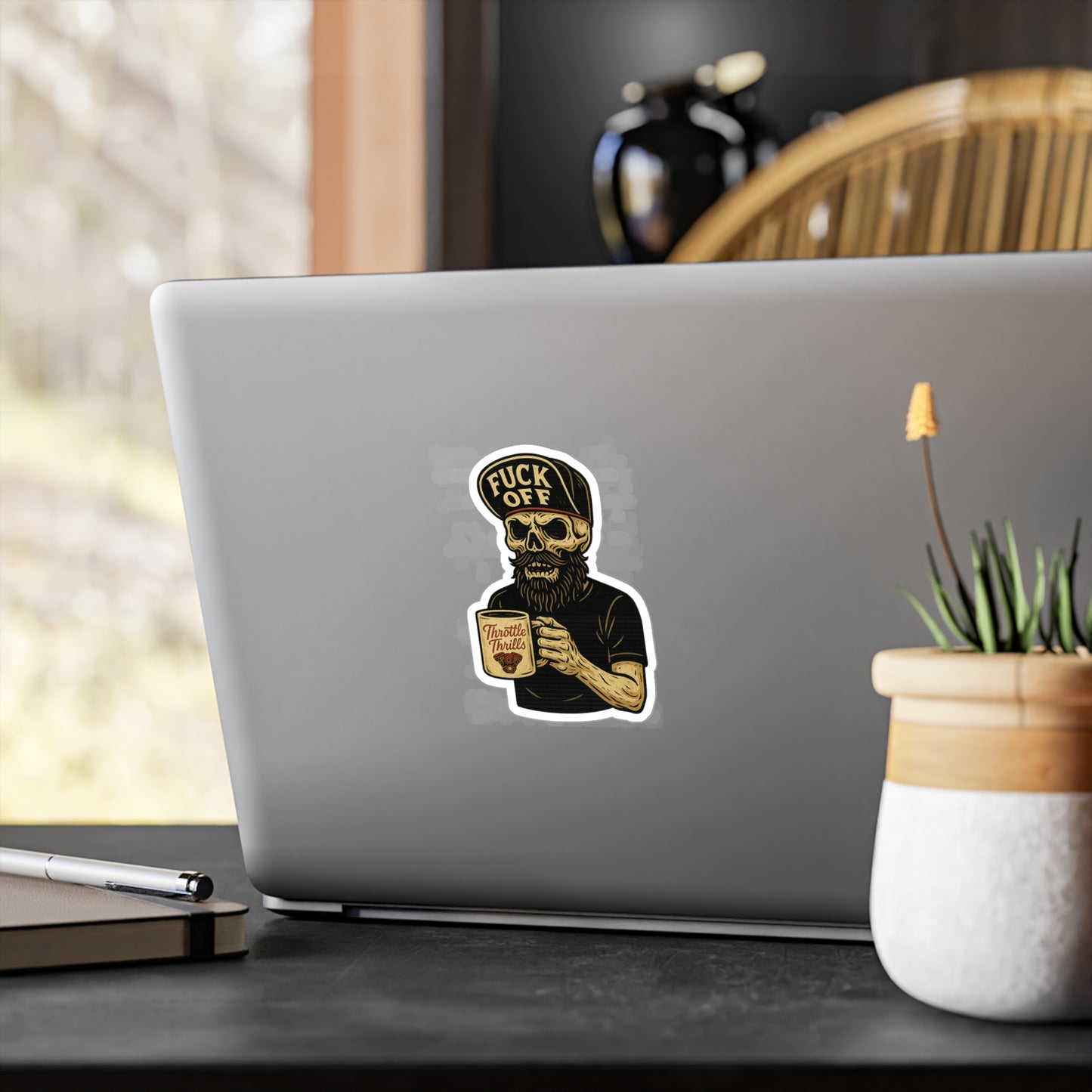 Fuck Off ’Til I Finish My Coffee Sticker