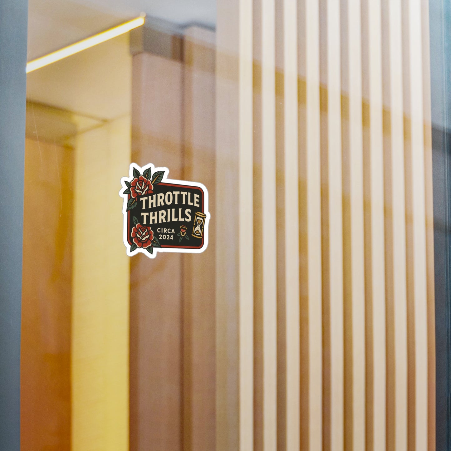 Hourglass Sticker