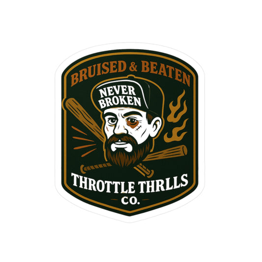 Never Broken Sticker