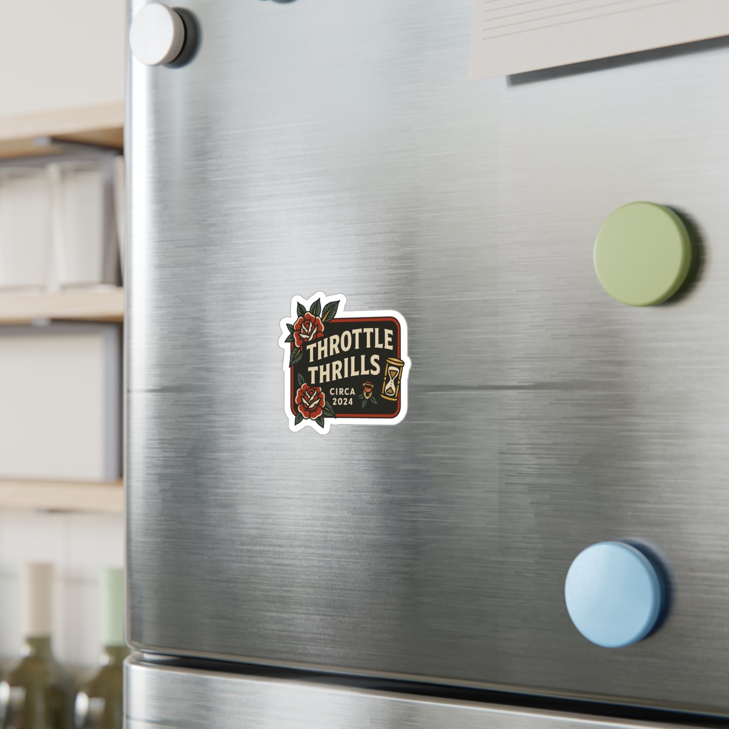 Hourglass Sticker