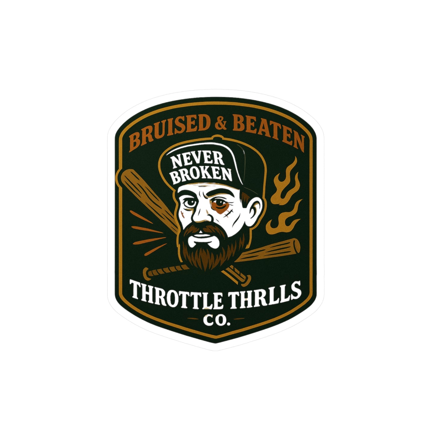 Never Broken Sticker